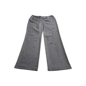 Goodclothes Womens Wide Leg Dress Pants Gray Stretch Trousers Size 14